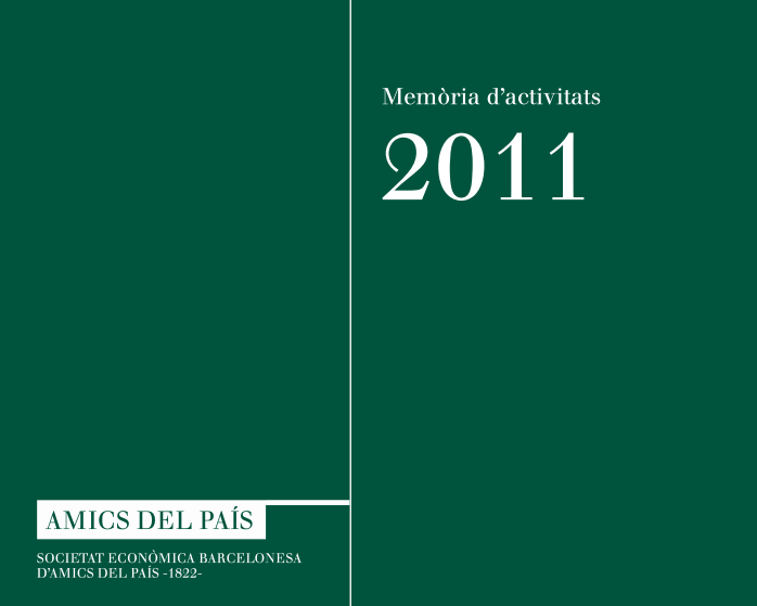 Memòria anual 2011