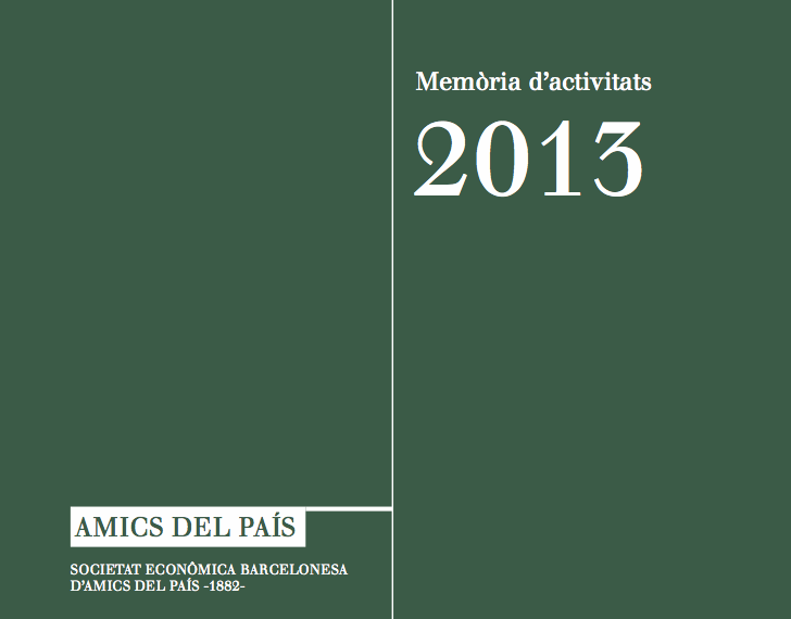 Memoria anual 2013