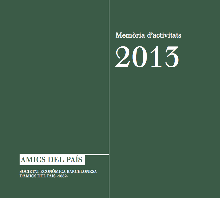 Memòria anual 2013