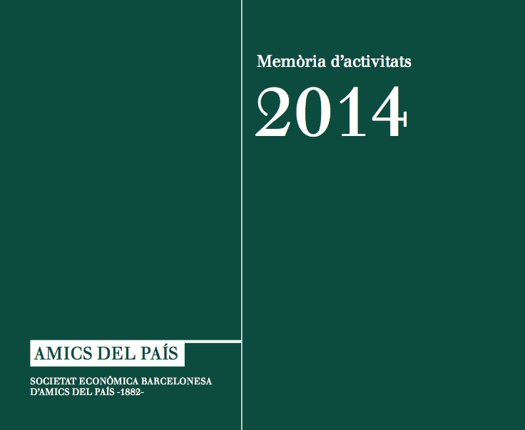 Memòria anual 2014
