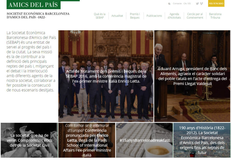 La SEBAP estrena web