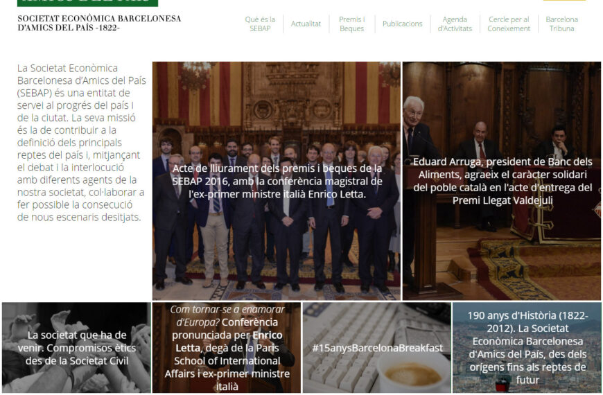 La SEBAP estrena web