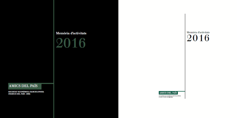 Memòria anual 2016