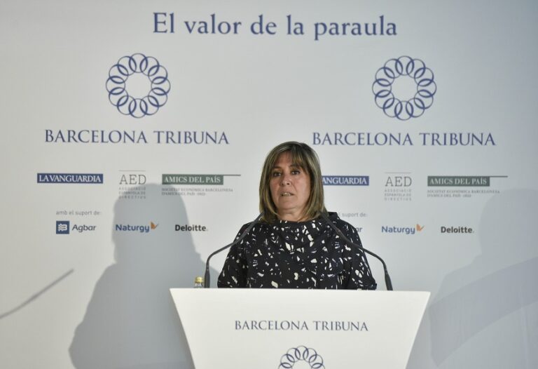 Núria Marín participa a Barcelona Tribuna