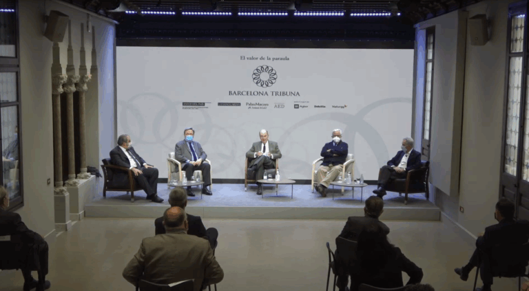 ‘Un projecte per Barcelona’ | Barcelona Tribuna online amb Narcís Serra, Joan Clos, Jordi Hereu i Xavier Trias