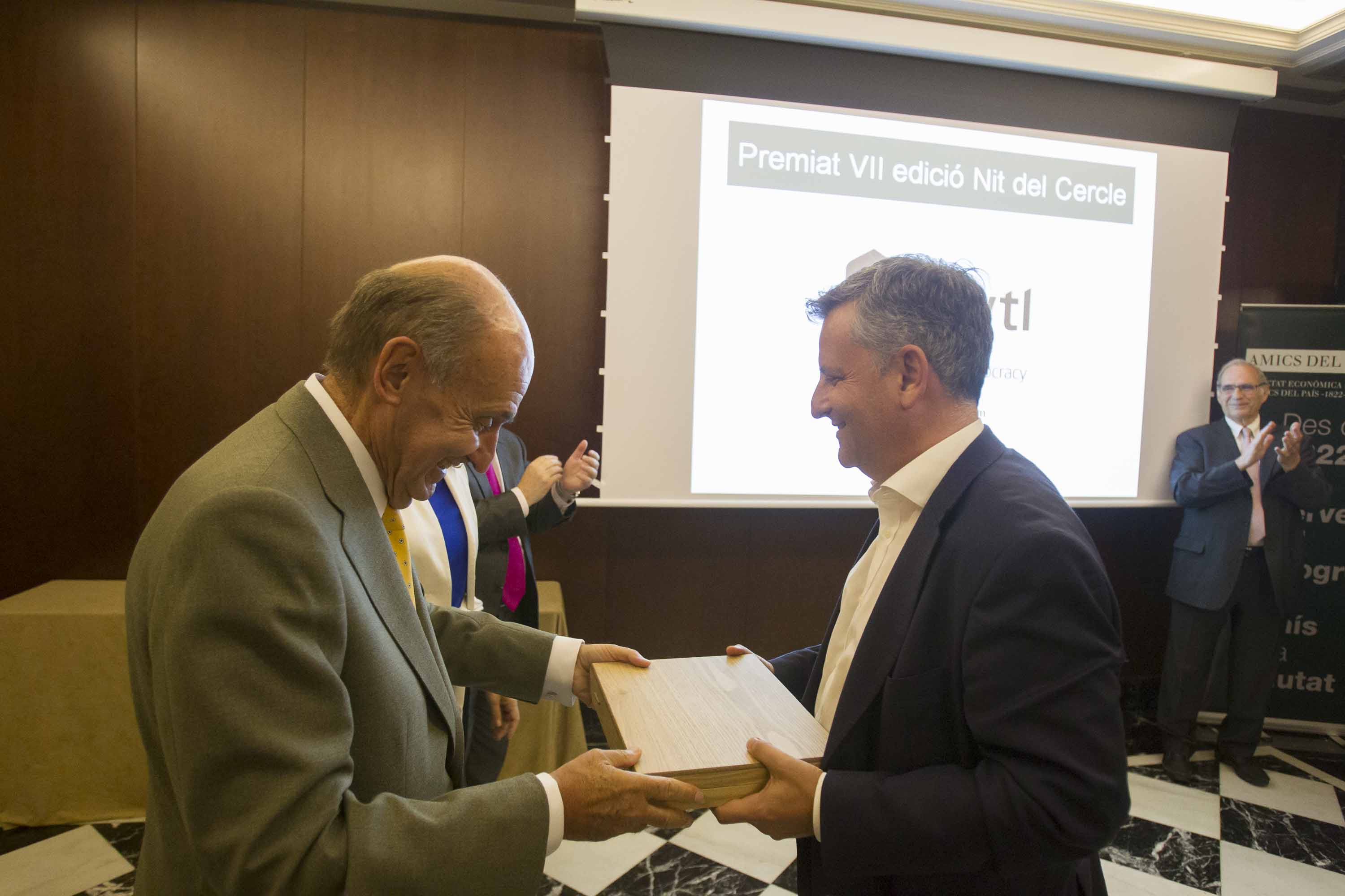 Mercè Conesa a la Nit del Cercle