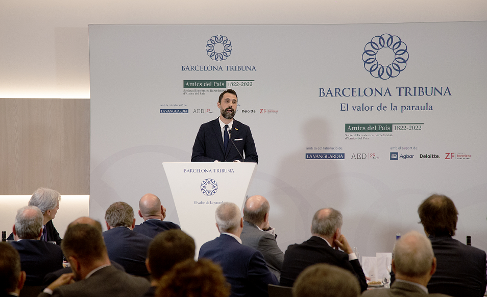 Roger Torrent, Miquel Roca i Jordi Juan